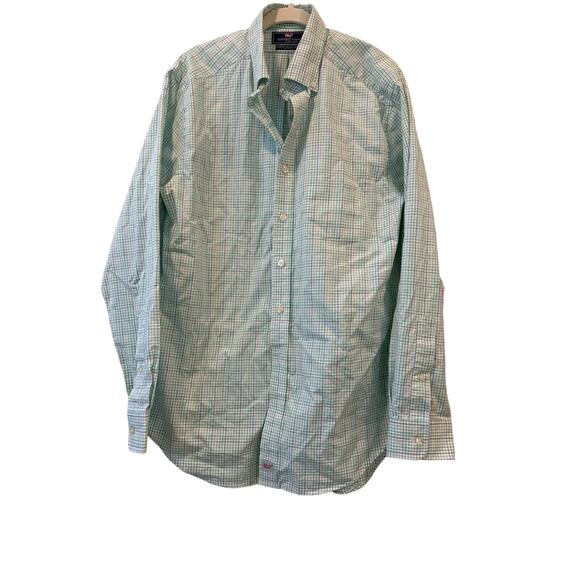Vineyard Vines Other - Vineyard Vines 100% Cotton Slim Fit Murray Shirt Size M Mens Long Sleeve